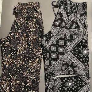 Wide leg pants 2 pairs $5 each